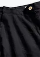 Cropped high waist broek in een linnen-viscosemix, bonprix