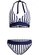 Halter bikini met gerecycled polyamide (2-dlg. set), bpc bonprix collection