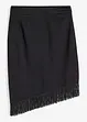 High waist rok met franjes, BODYFLIRT boutique