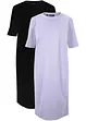 Oversized shirtjurk van katoen (set van 2), bonprix