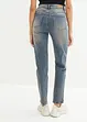 Mid waist mom jeans, stretch, bonprix