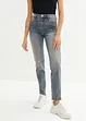 Mid waist mom jeans, stretch, bonprix