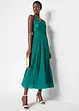 Maxi jurk met pailletten en borduursel, bonprix