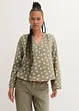 Oversized blouse van luchtige mousseline, bonprix