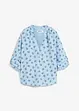 Oversized blouse van luchtige mousseline, bonprix