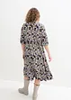 Midi jurk van viscose, bonprix