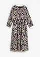 Midi jurk van viscose, bonprix