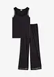 Pyjama met kant (2-dlg. set), bonprix