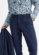 Pak met linnen, slim fit (2-dlg.), bonprix
