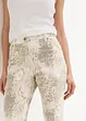 7/8 stretch broek met print, bonprix