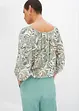 Gedessineerde tuniek van soepele viscose, bonprix