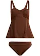 Tankini met gerecycled polyamide (2-dlg. set), bonprix