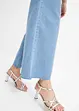 Wide leg jeans met high waist, cropped, bonprix