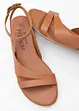 Leren sandalen, bonprix