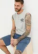 Henley muscle shirt, John Baner JEANSWEAR