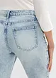 Straight jeans met mid waist, bonprix