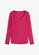 Katoenen longsleeve met ronde hals, bonprix