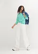 Shirt met 3/4 mouwen en boothals, bonprix
