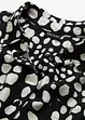 Gedessineerde, lange blouse van soepele viscose, bonprix