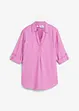 Blouse met linnen en 3/4 mouwen, bonprix