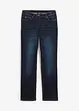 Straight jeans met mid waist van katoen, bonprix