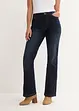 High-waist stretch jeans met comfortband, bootcut, bonprix