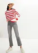 High waist stretch jeans, straight, bonprix