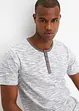 Henley shirt van puur katoen, korte mouw, bonprix