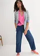 Tuniekblouse van een lichte linnenmix, bonprix