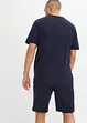 T-shirt en shirt bermuda (2-dlg. set) van biologisch katoen, bonprix