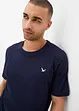 T-shirt en shirt bermuda (2-dlg. set) van biologisch katoen, bonprix