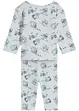 Baby geribde outfit met biologisch katoen (2-dlg. set), bpc bonprix collection