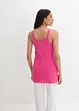 Katoenen longtop met verstelbare schouderbandjes (set van 2), bonprix