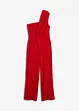 Jumpsuit van crêpe met structuur, bonprix