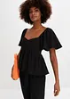 Shirt van lichte crêpe, BODYFLIRT boutique