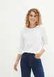 Essential longsleeve met ronde hals, naadloos, bonprix PREMIUM
