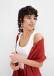 Geribde top, bonprix