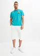 Lichte jeans cargo bermuda, relaxed fit, bonprix