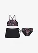 Meisjes bikini en rokje (3-dlg. set), bonprix