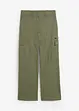 Mid waist cargo jeans in een katoenmix, bonprix