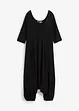 Jumpsuit met een harembroek, van viscose, halflange mouw, bonprix