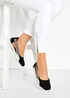 Leren ballerina's, bonprix