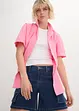 Cargo jeans short, mid waist, John Baner JEANSWEAR
