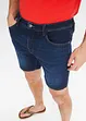 Lange jeans short met comfortband, loose fit, John Baner JEANSWEAR