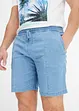 Lange jeans short met elastische band (set van 2), regular fit, John Baner JEANSWEAR