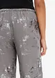 Geweven broek met foilprint, bonprix