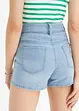 Jeans short met riem (2-dlg. set), bonprix