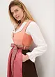 Midi dirndl met ritssluiting (2-dlg. set), bonprix