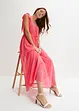 Chiffon jurk met strikdetails, bonprix