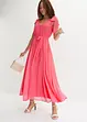 Chiffon jurk met strikdetails, bonprix